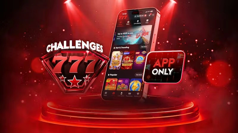 Capture d'écran de l'app Casino777